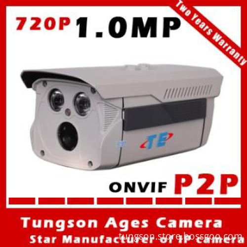 P2P 1.0 Mega Pixel IP camera with IR light Night Vision Camera IP
